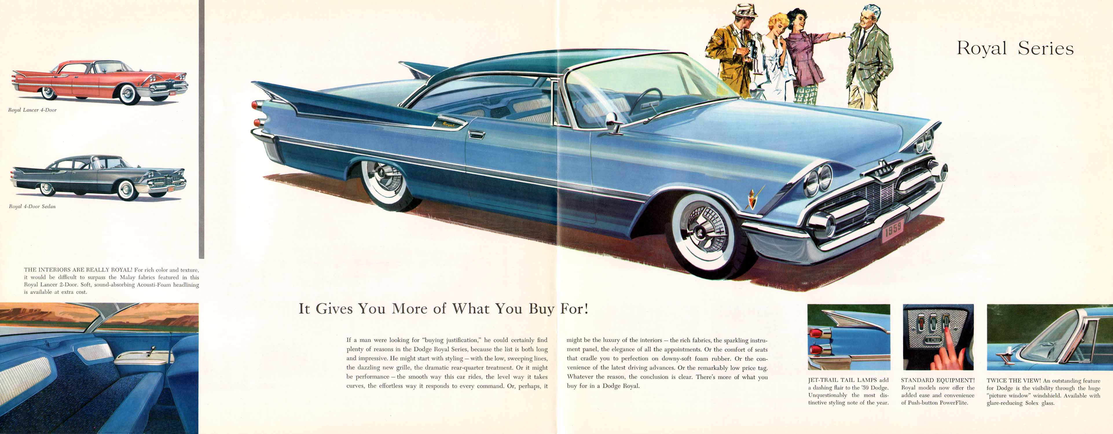 1959 Dodge Car Brochure Page 7